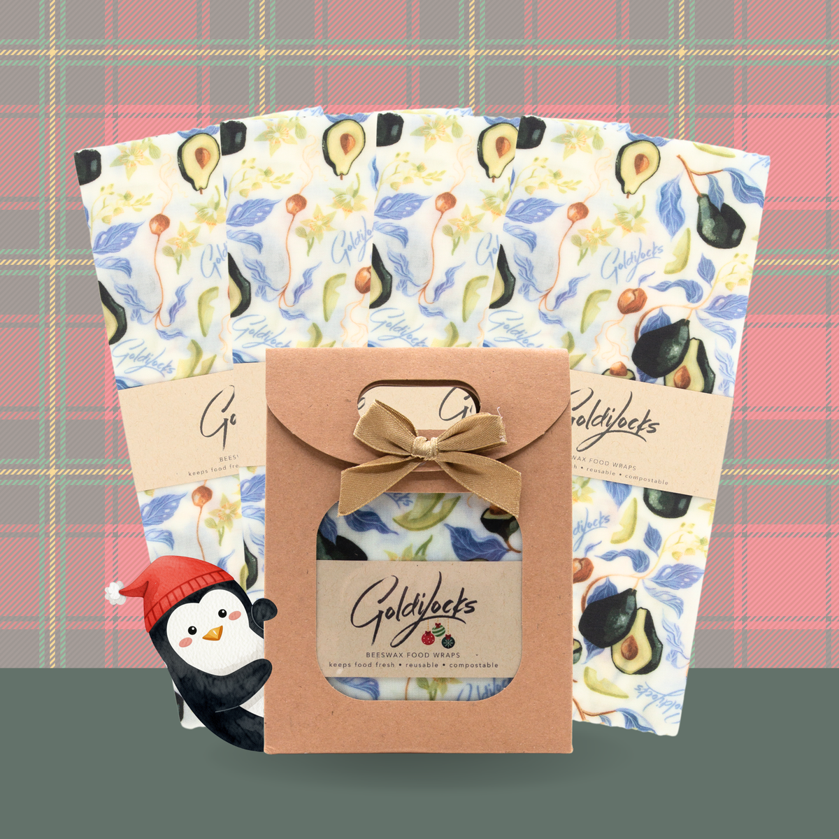 Holiday Gift Set: Avocado Single Mediums