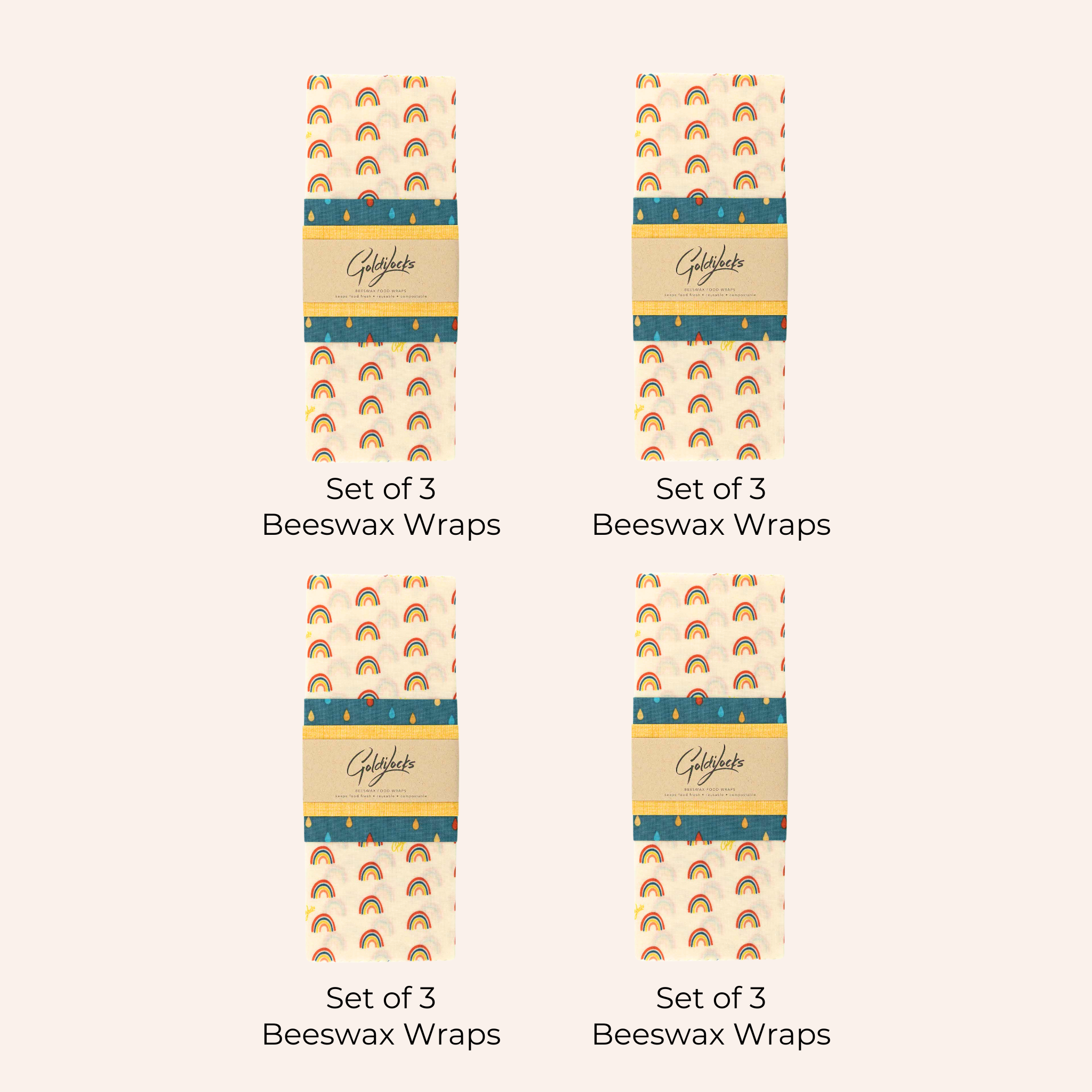 CLEARANCE BUNDLE: Rainbows set of 3