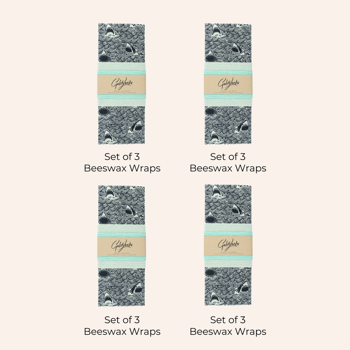 CLEARANCE BUNDLE: Sharks Set of 3