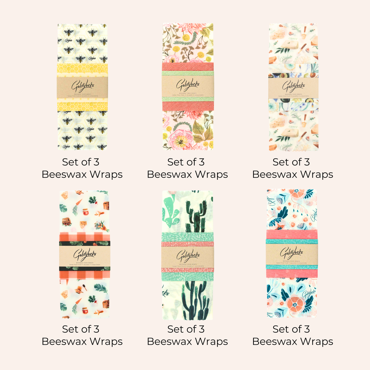 Fan Favorites: Beeswax Wrap Bundle