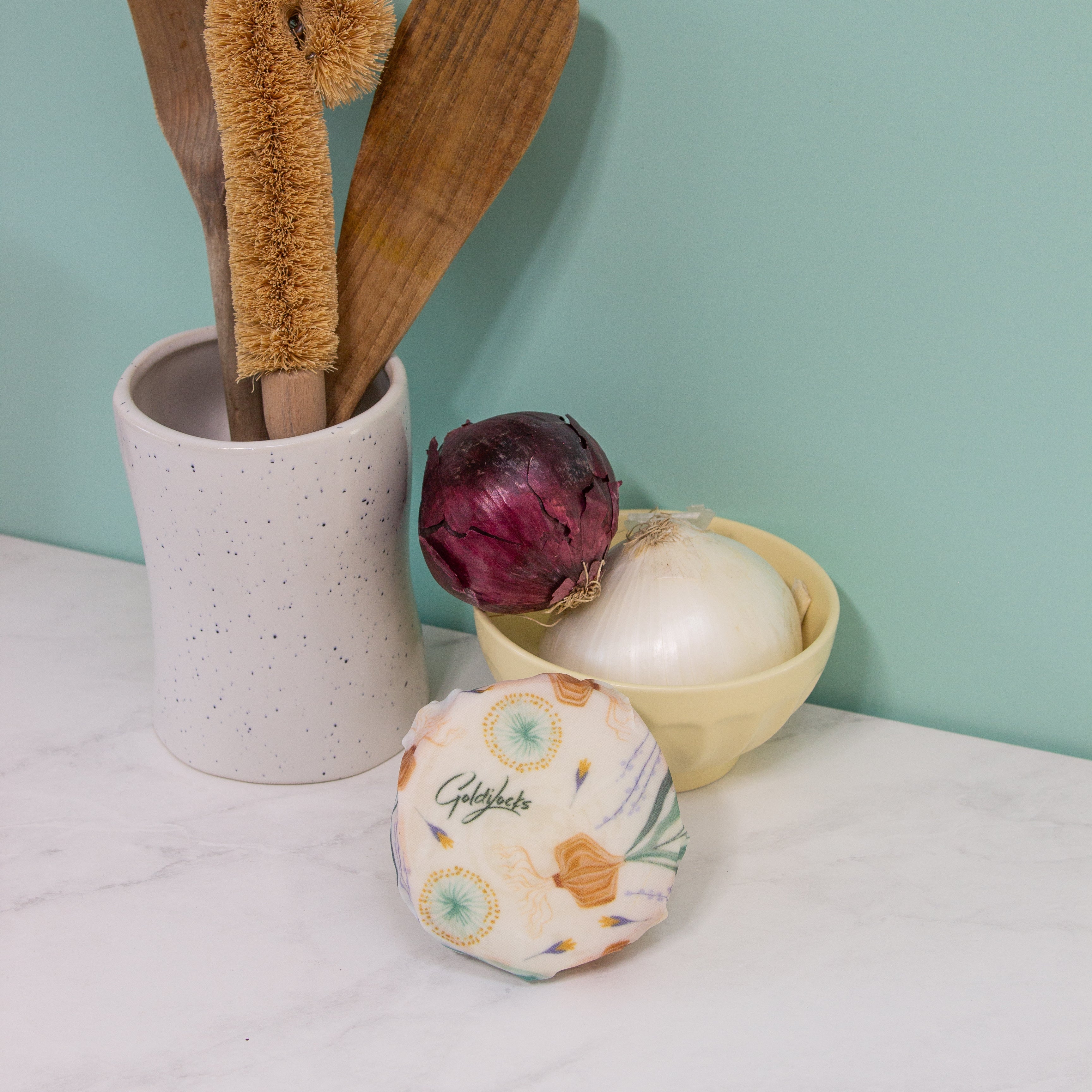 Beeswax Food Wraps: Onion Single Medium