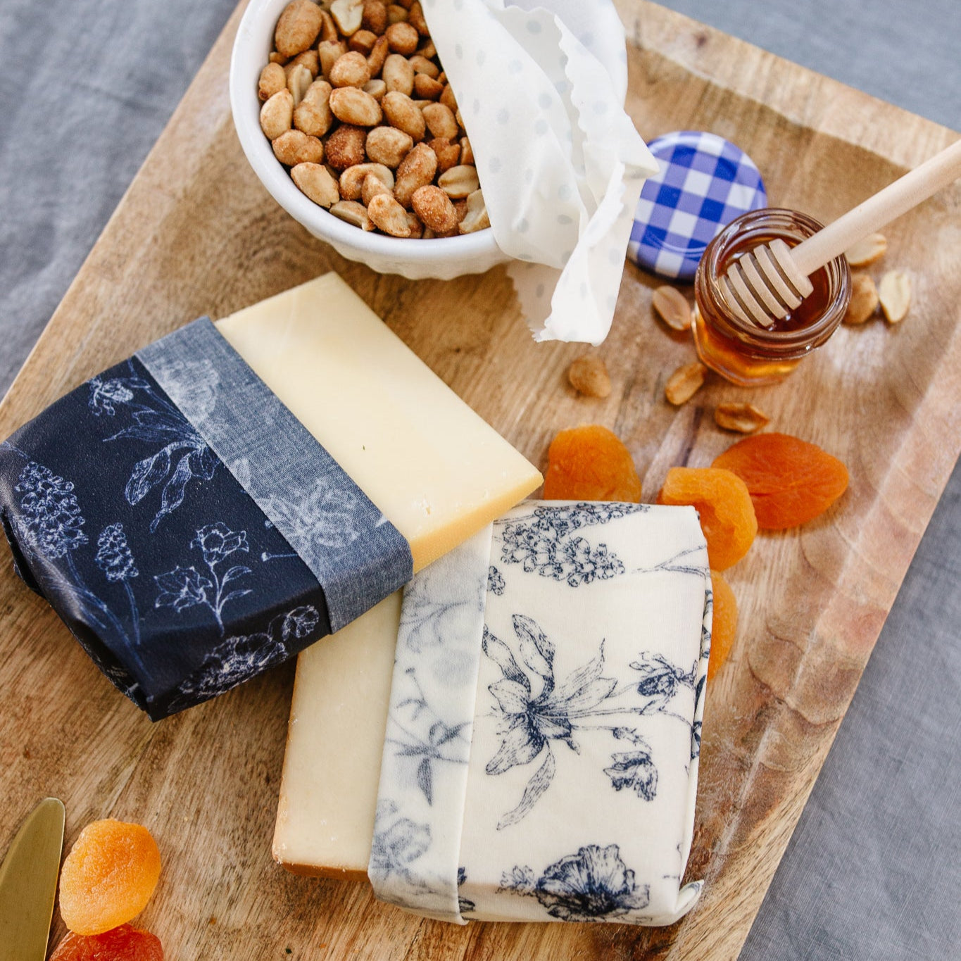 Beeswax Food Wraps: Floral Bouquet Bundle