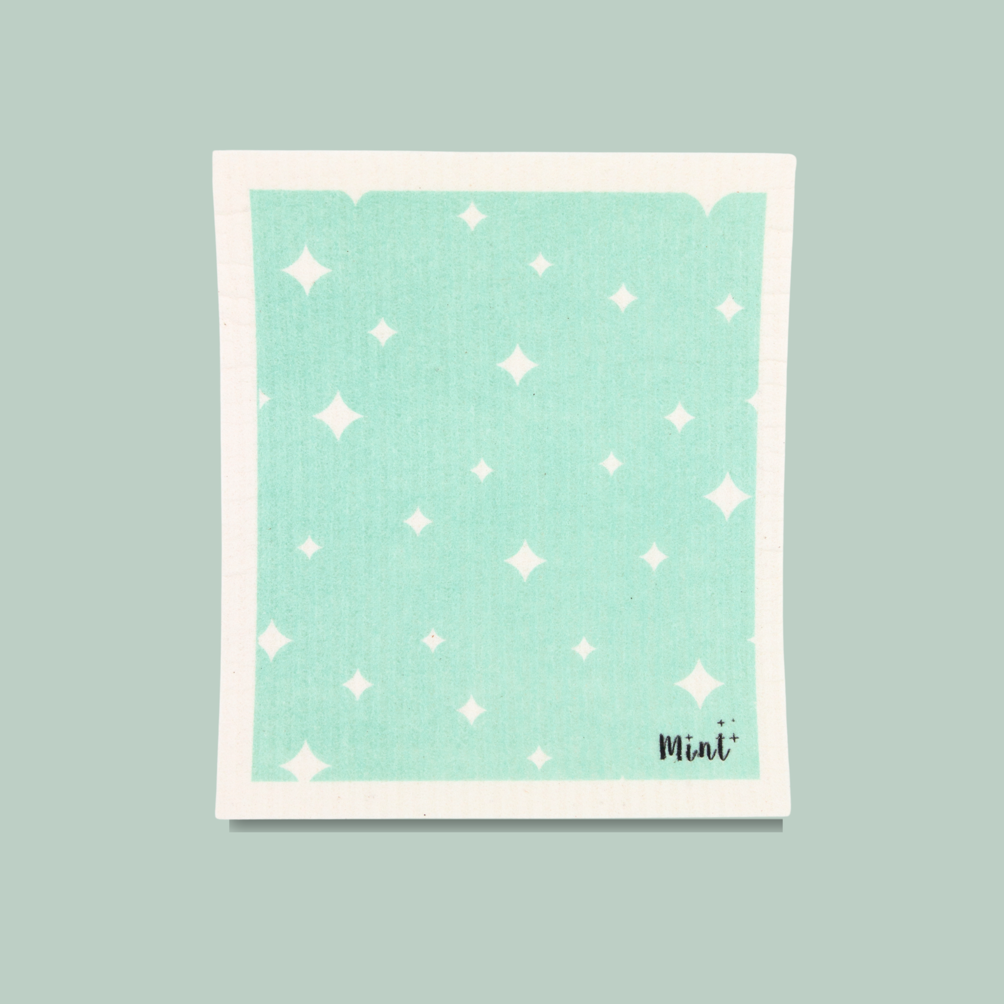 Swedish Dishcloth: Mint Cleaning Collab