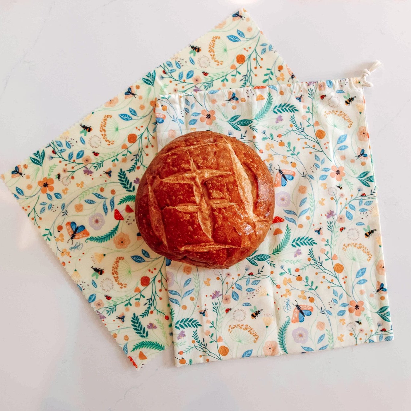 Bread Bag Set: Mushrooms