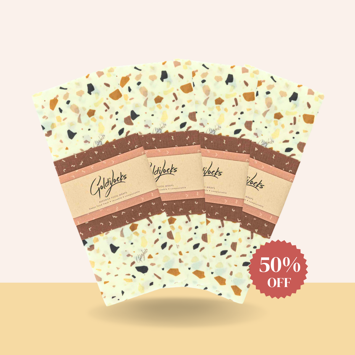 CLEARANCE BUNDLE: Terrazzo Set of 3