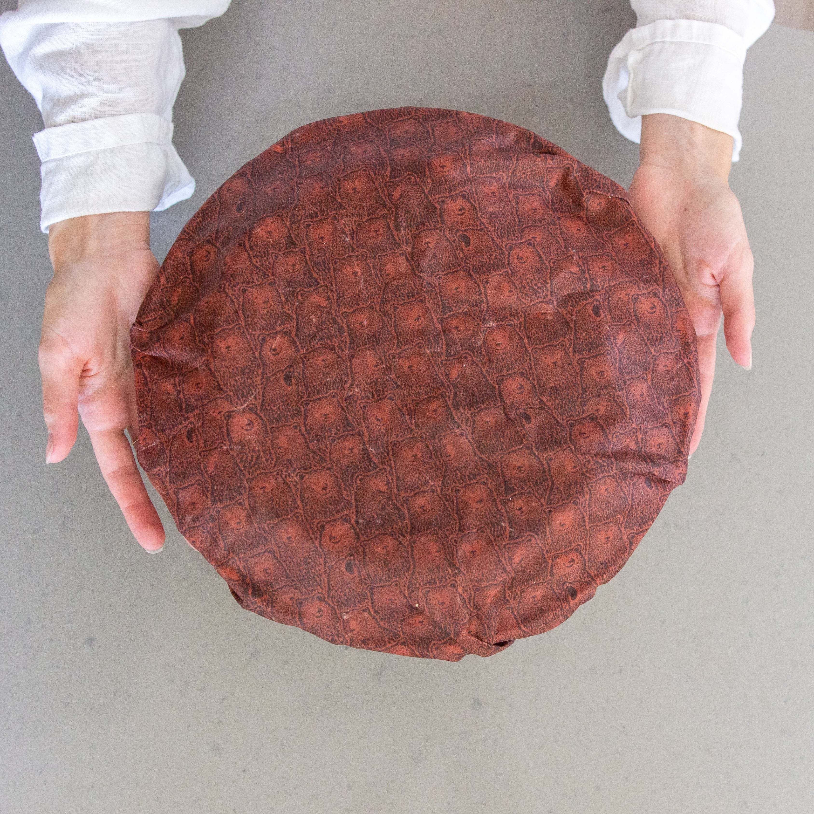 Beeswax Food Wraps: Sienna Bears Extra Large