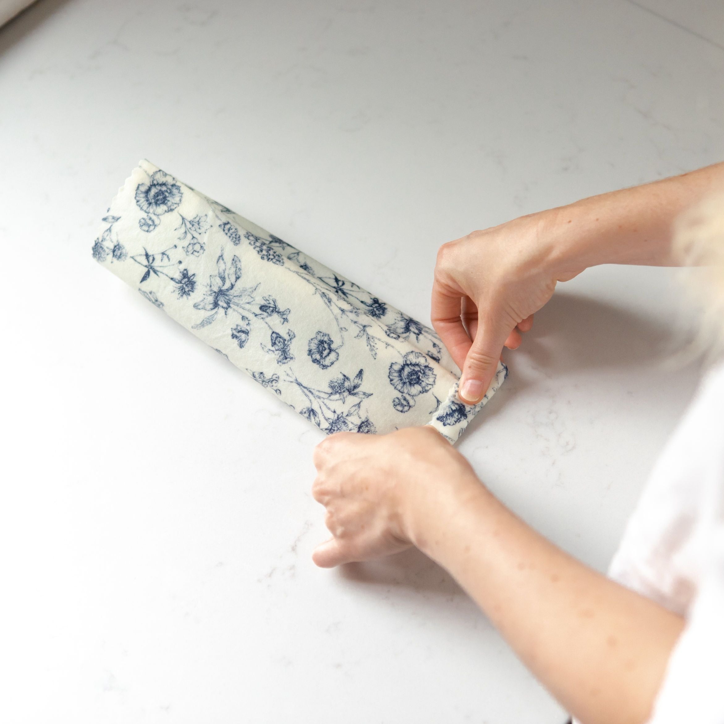 Beeswax Food Wraps: Vintage Botany Single Medium