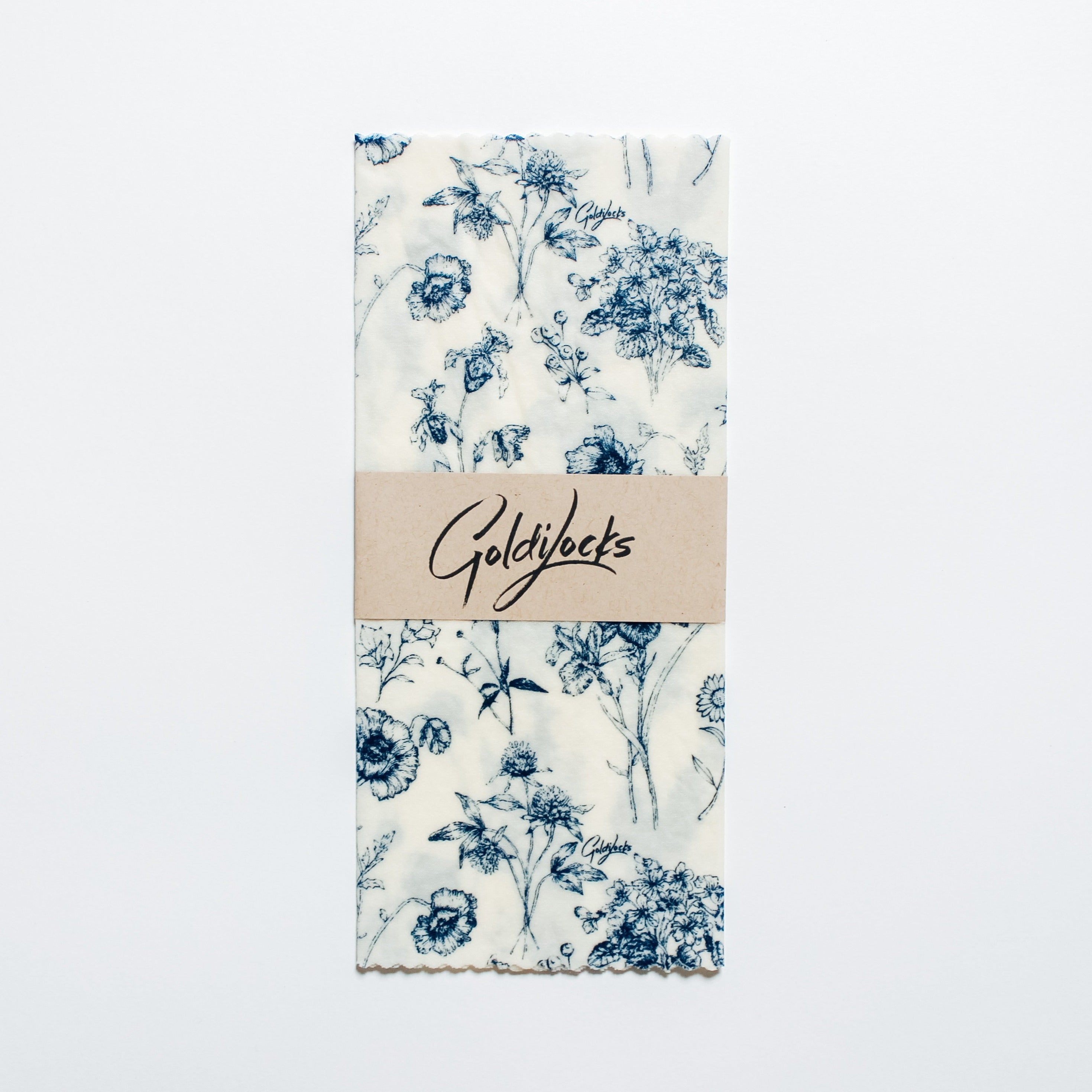 Beeswax Food Wraps: Vintage Botany Single Medium
