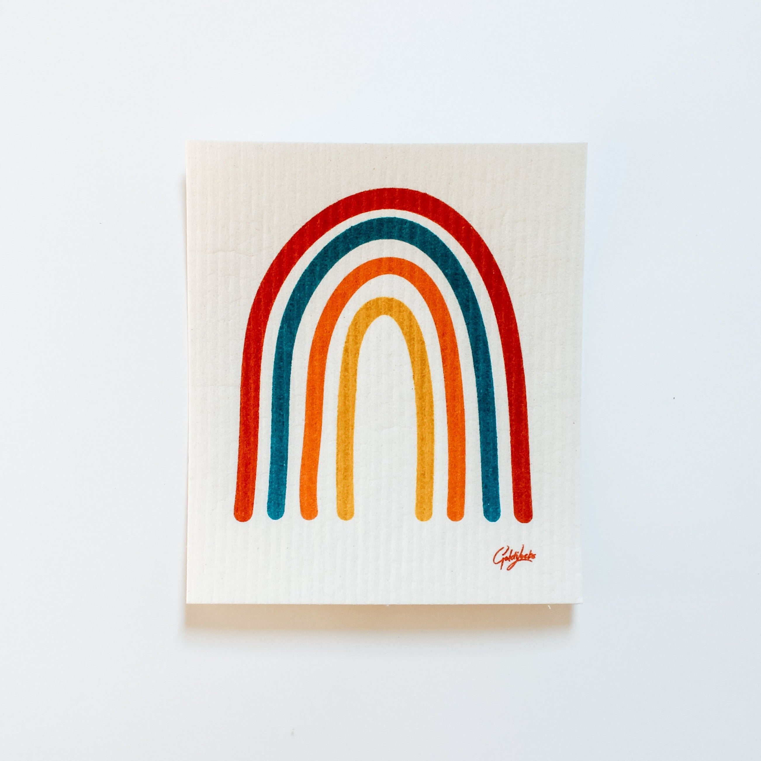 Swedish Dishcloth: Rainbow