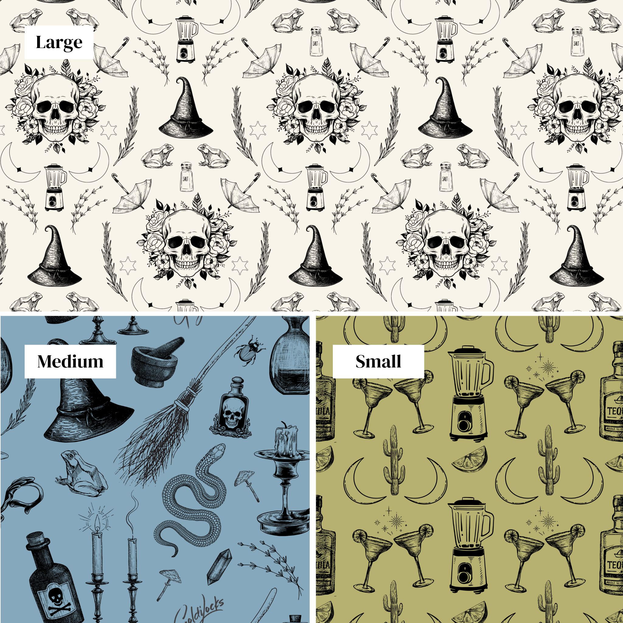 PRE-ORDER: Witches Brew Beeswax Food Wrap Set