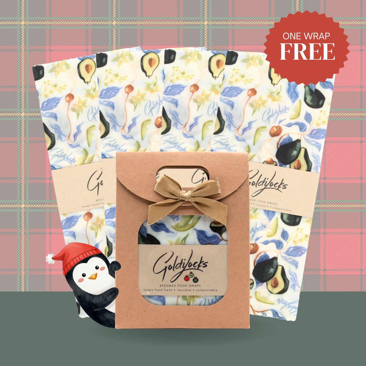 Holiday Gift Set: Avocado Single Mediums