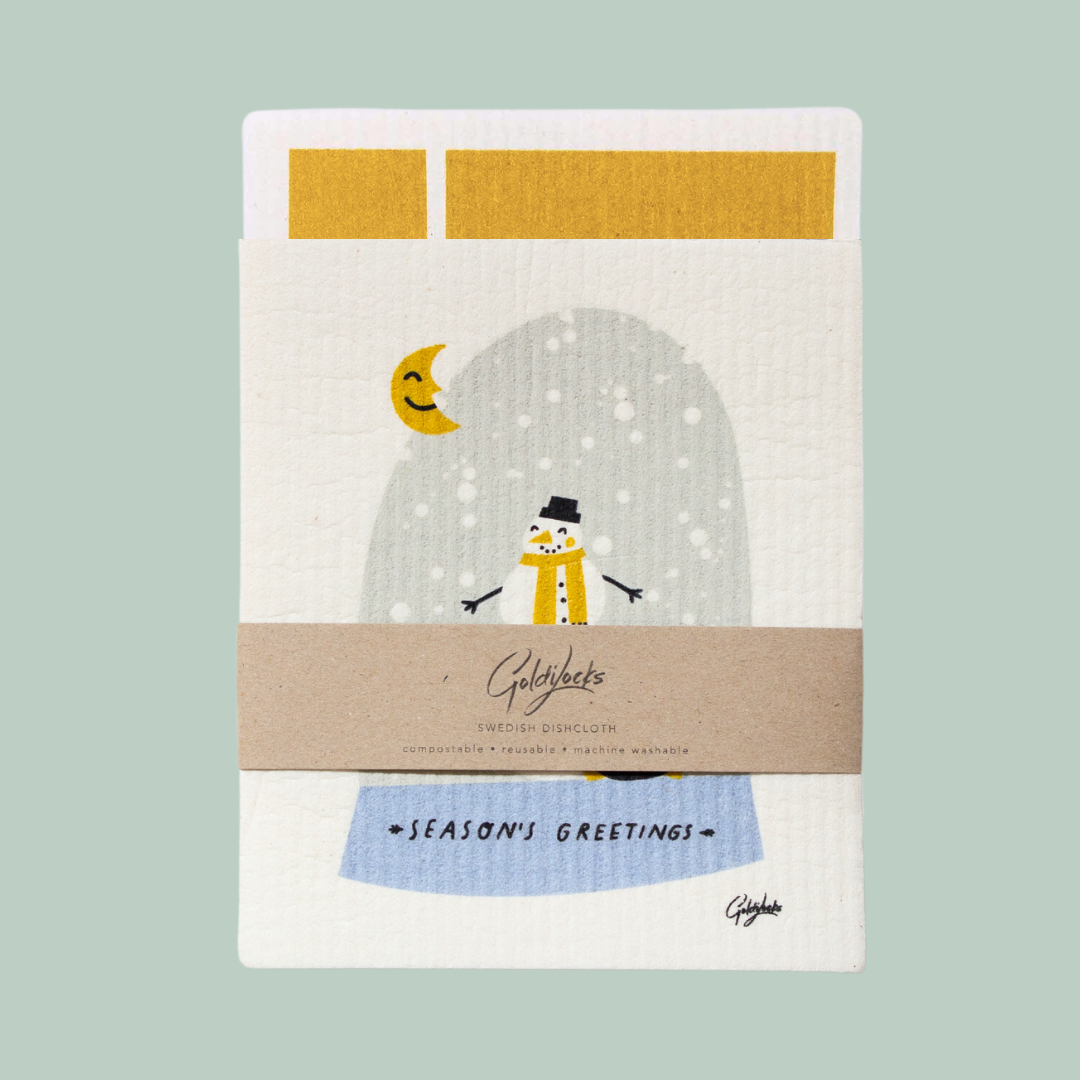 Swedish Dishcloth: Snowman Set