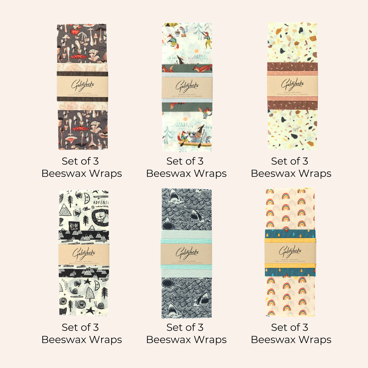 Outdoor Adventure: Beeswax Wrap Bundle