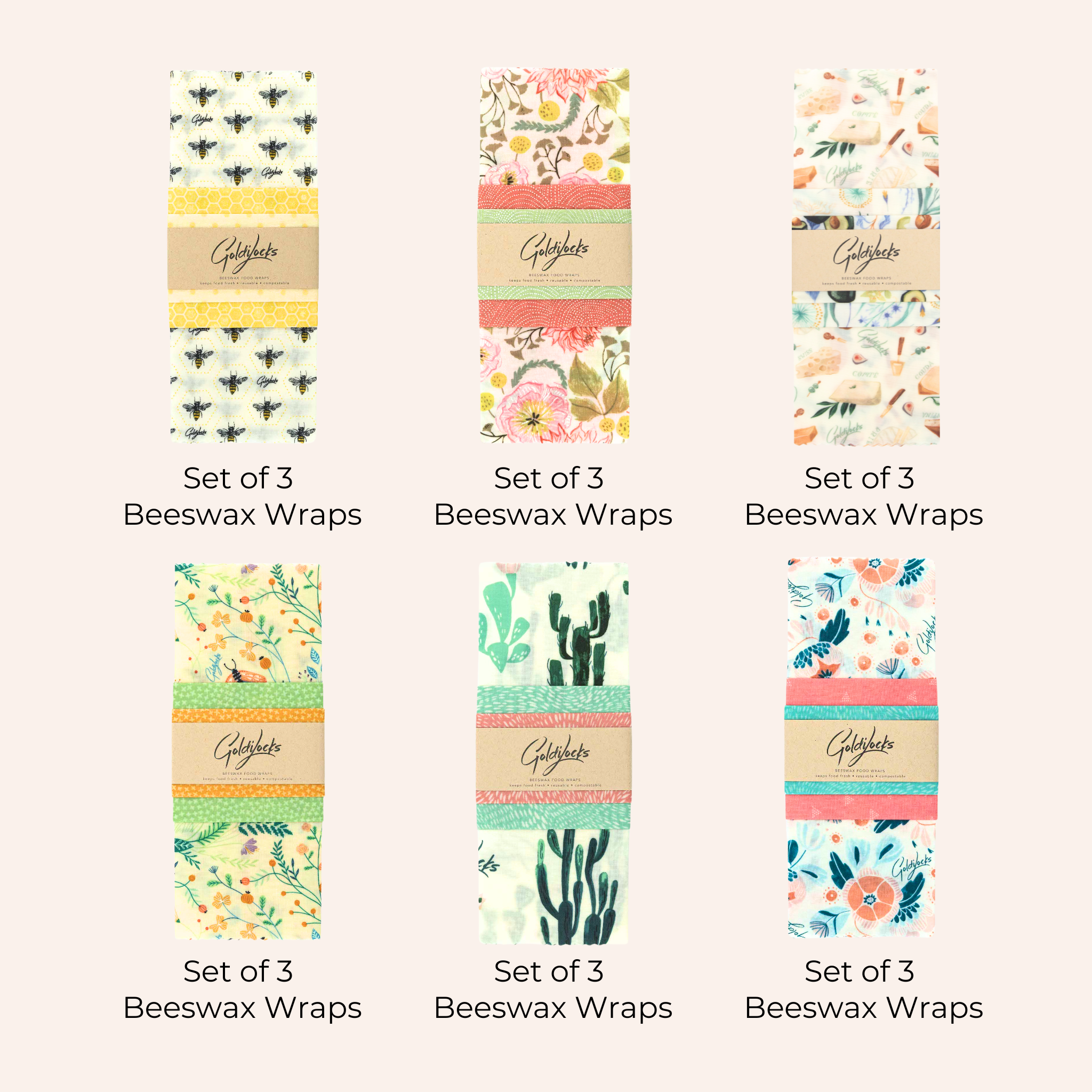 Fan Favorites: Beeswax Wrap Bundle