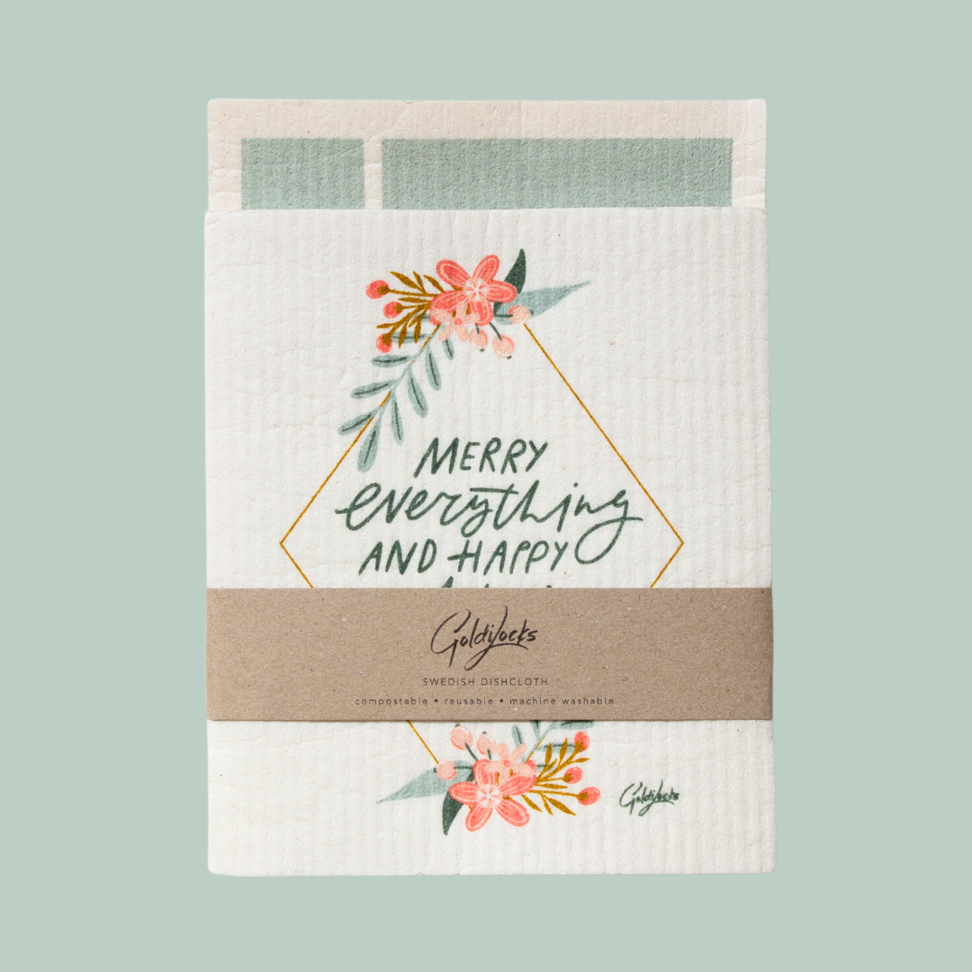 Swedish Dishcloth: Merry Everything Set