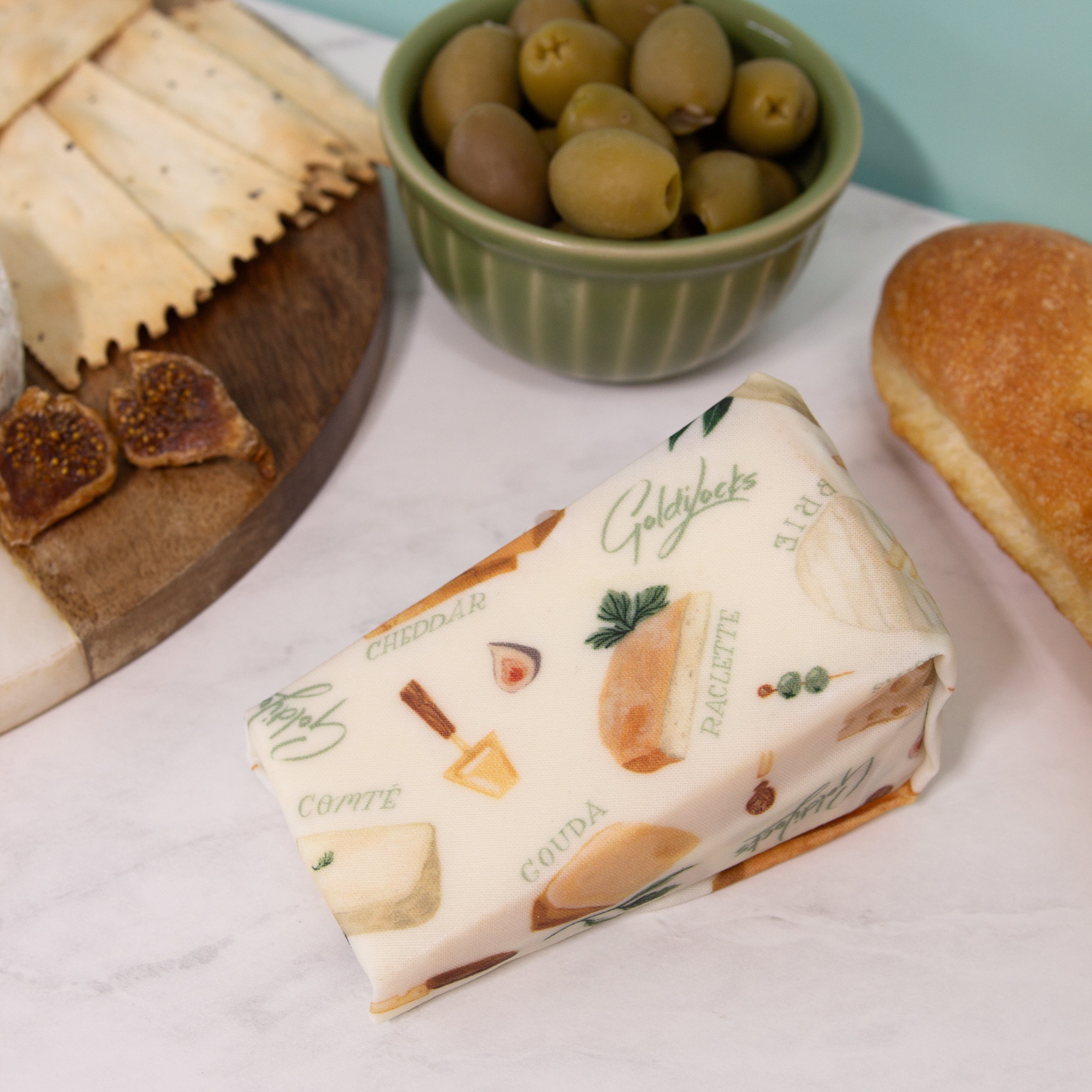 Beeswax Food Wraps: Cheese Single Medium
