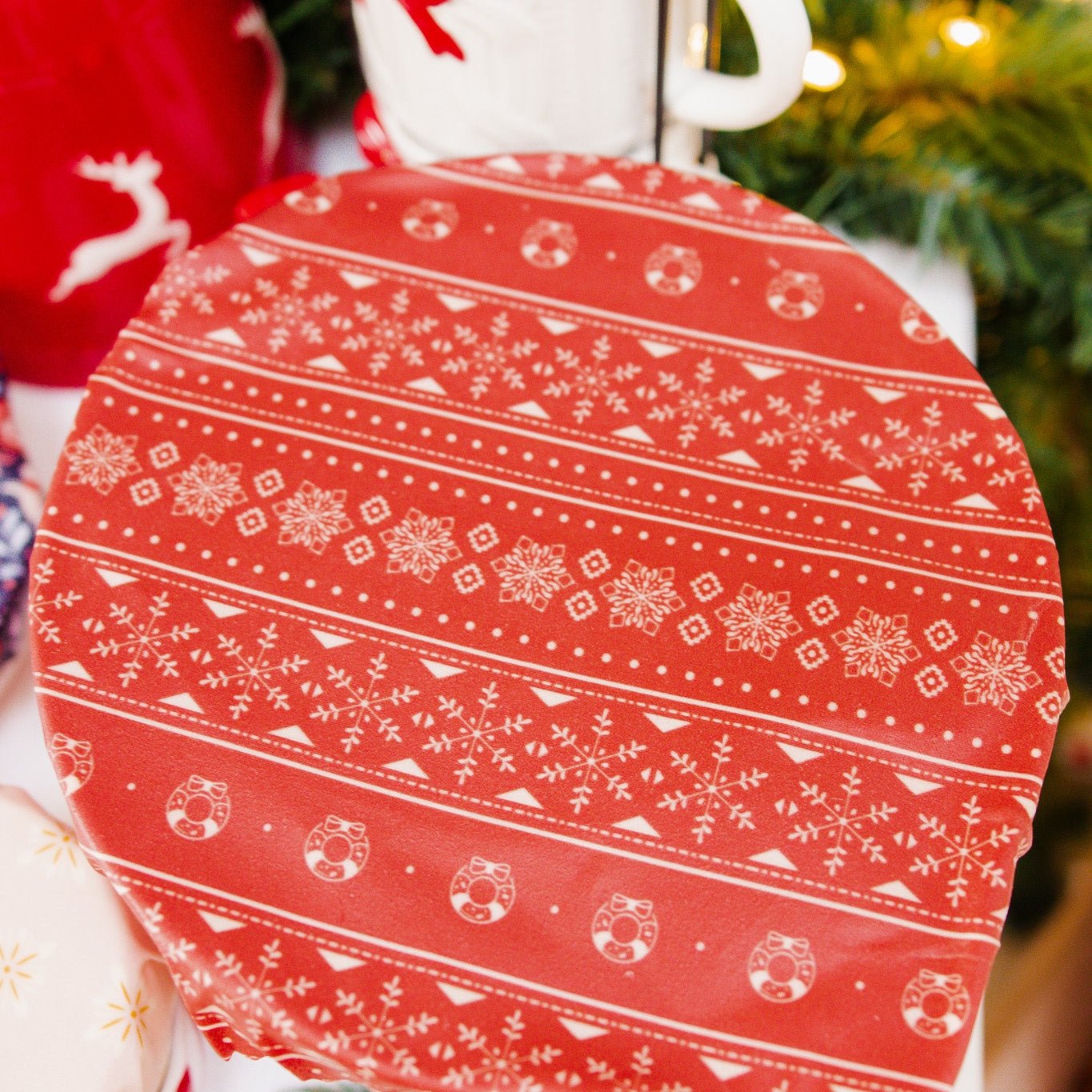 Beeswax Food Wraps: Scandinavian Winter Wonderland Set