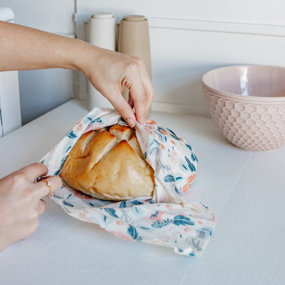 Goldilocks Reusable Beeswax Food Wraps: Three Bears Single Extra Large