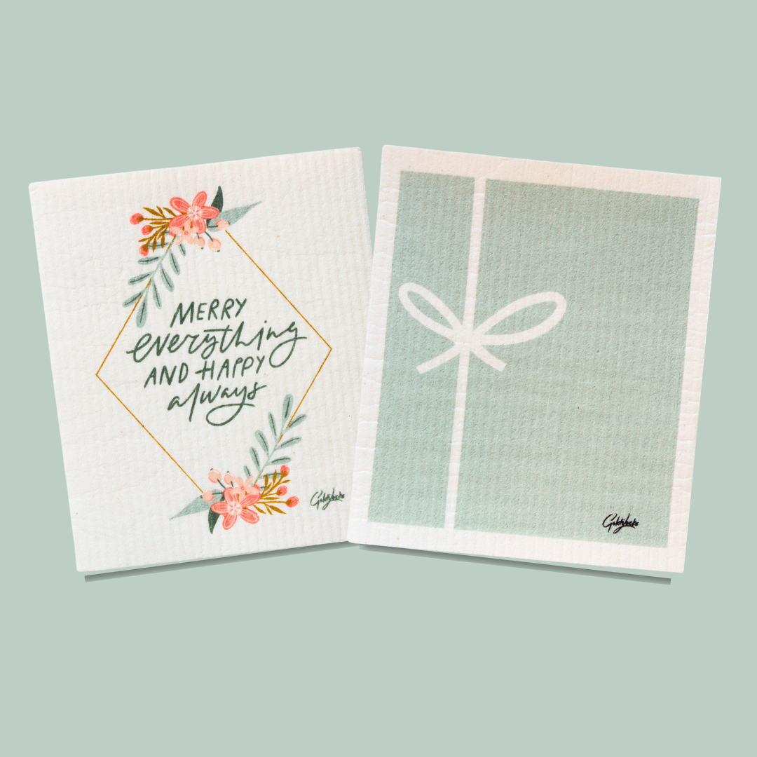 Swedish Dishcloth: Merry Everything Set