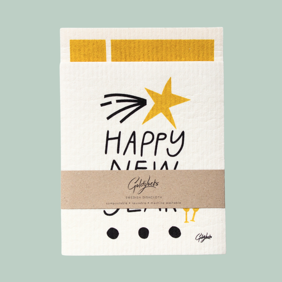 Swedish Dishcloth: New Year's Set