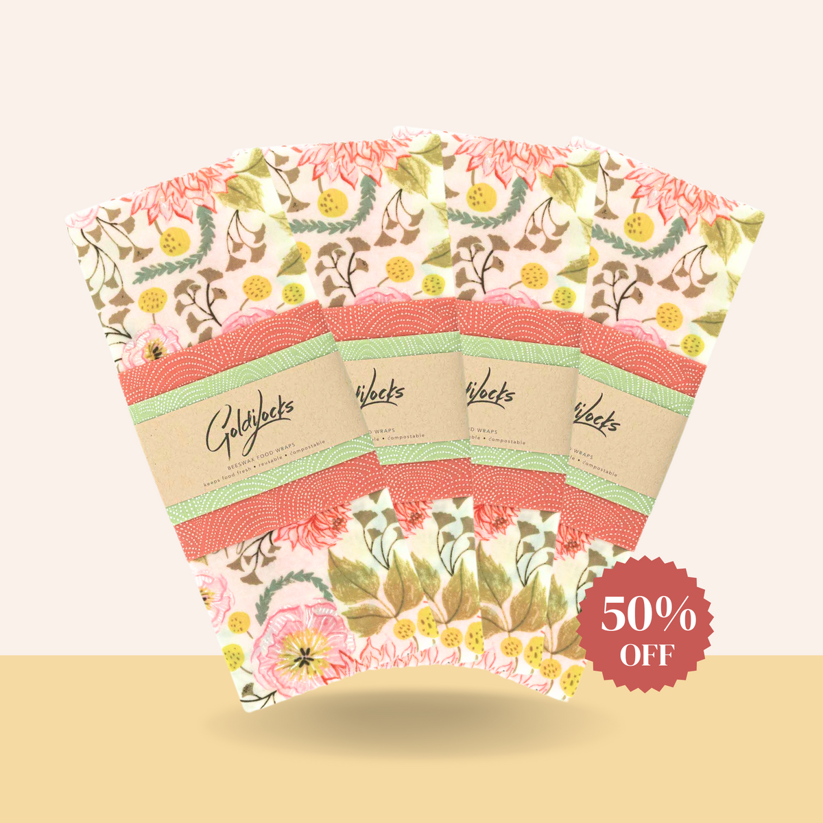CLEARANCE BUNDLE: Pink Floral Set of 3
