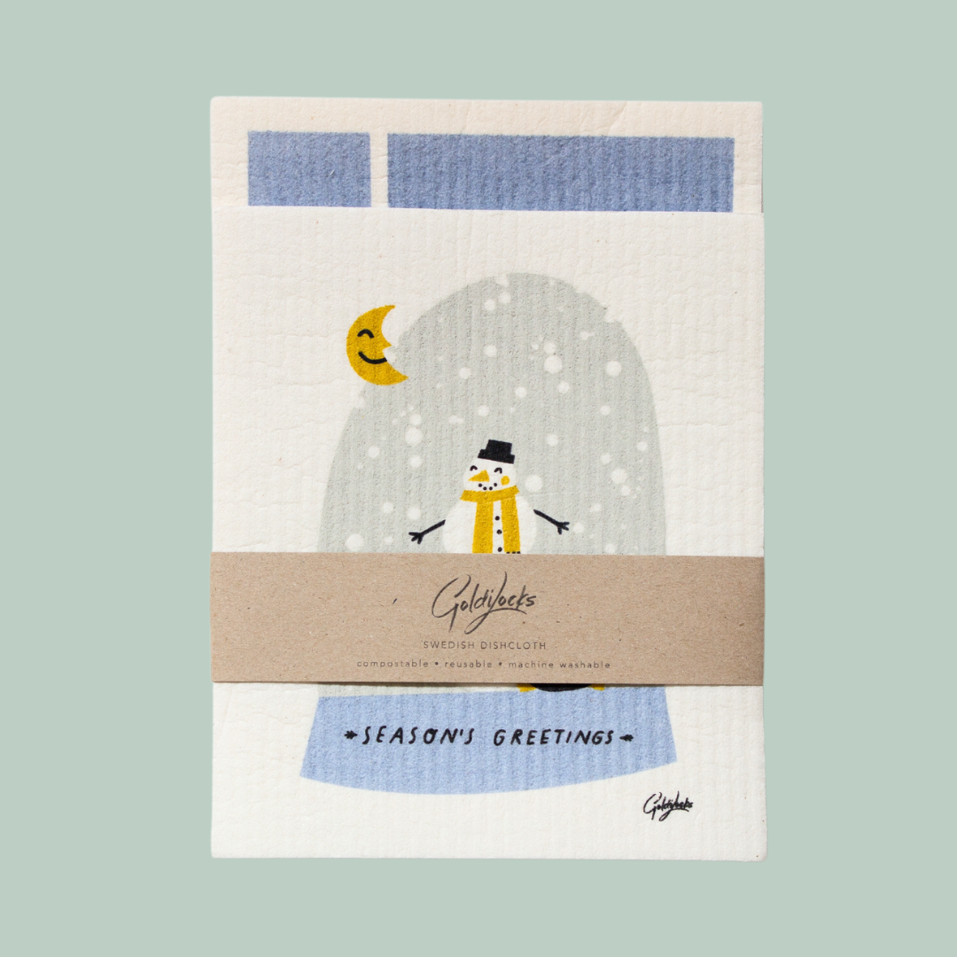 Swedish Dishcloth: Snowman Set