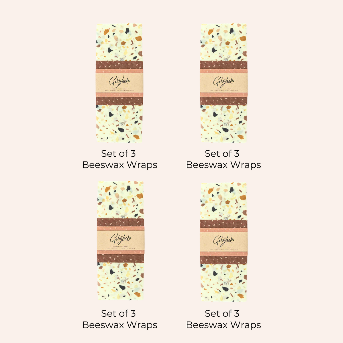 CLEARANCE BUNDLE: Terrazzo Set of 3