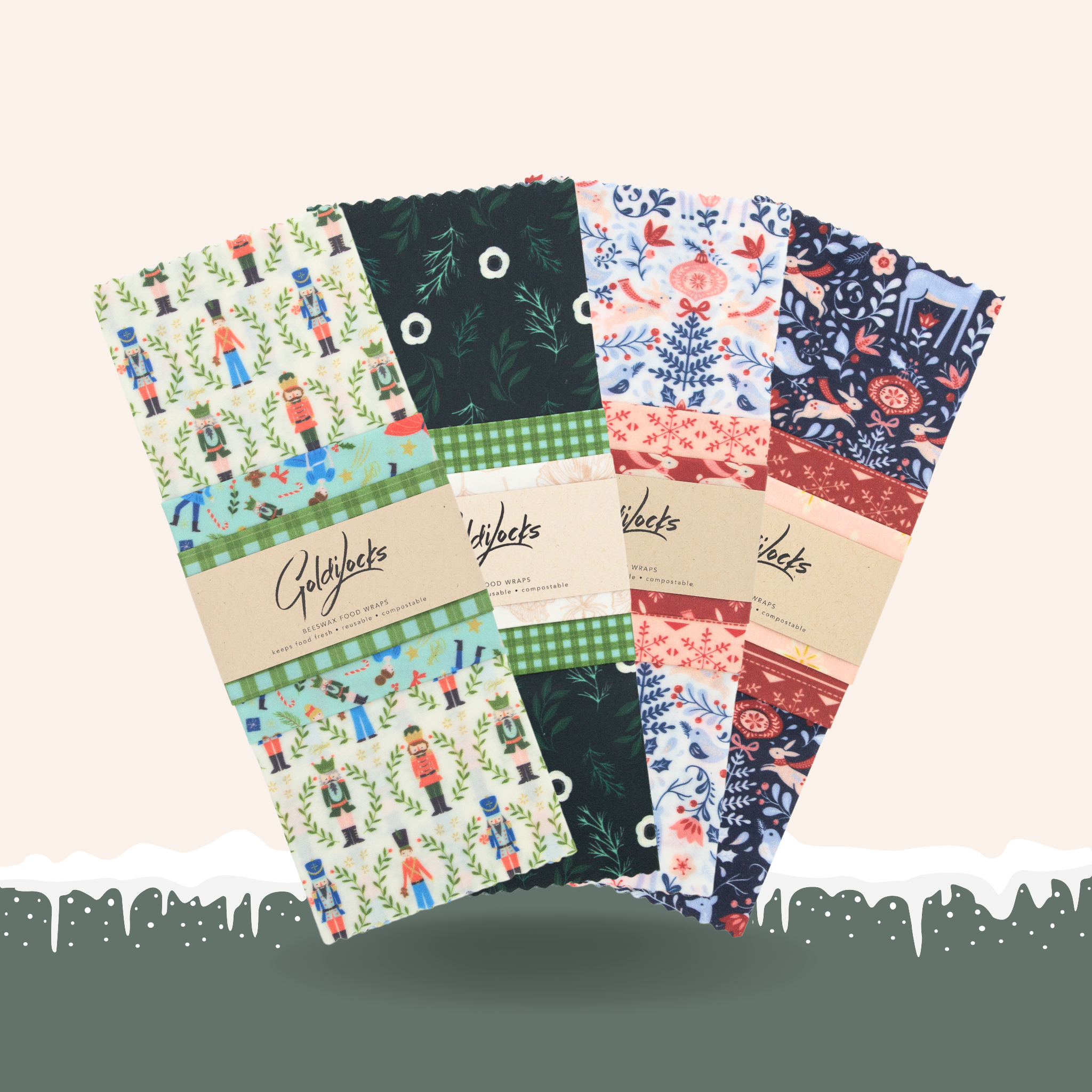 Beeswax Food Wraps: Ultimate Holiday Bundle