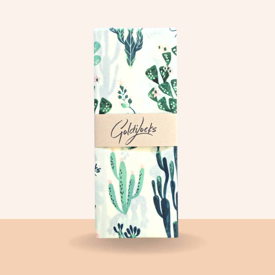 Goldilocks Goods Extra Large Beeswax Wrap - Cacti
