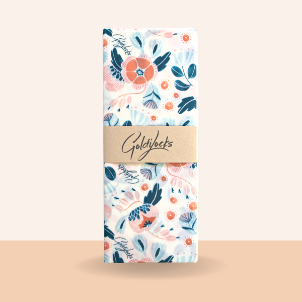 Beeswax Food Wraps: In Bloom Extra Large