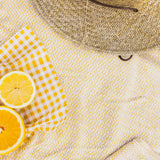 Beeswax Food Wraps: Amalfi Lemons Set of 3