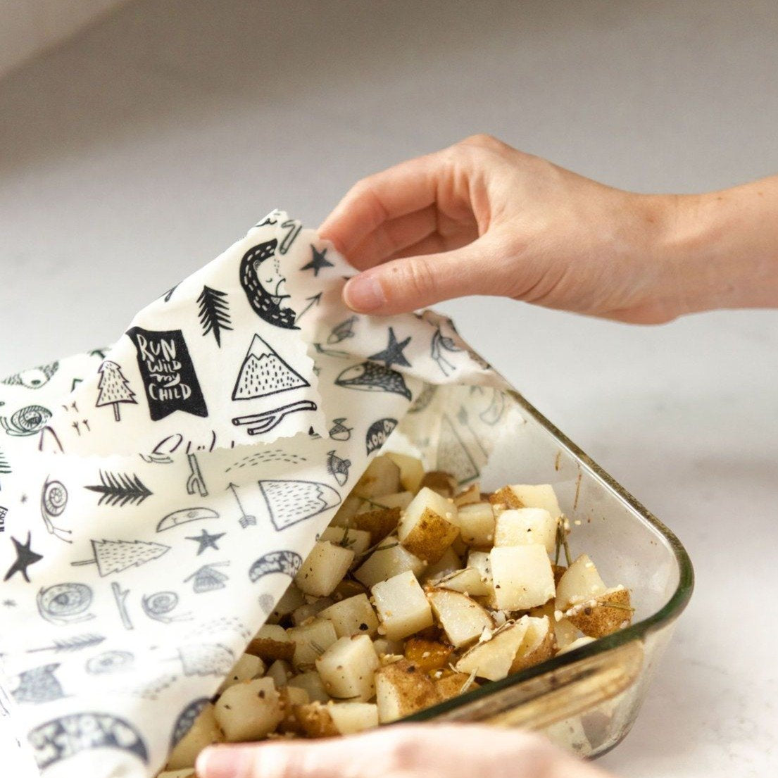 Beeswax Food Wraps: Extra Large Bundle