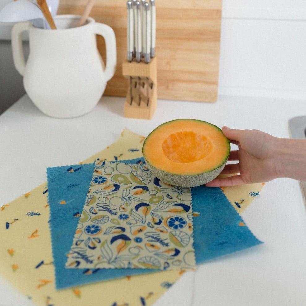 Ocean Favourites Bundle: Beeswax Wraps + Swedish Dishcloths