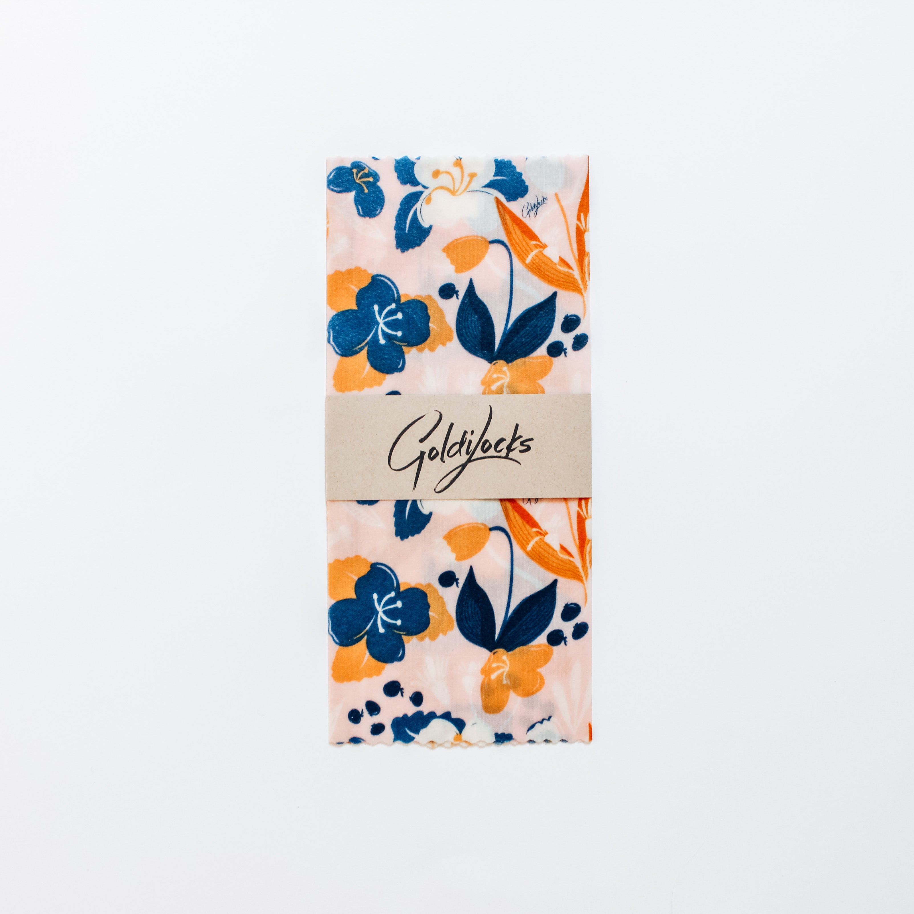 Beeswax Food Wraps: Amber Blueberry Single Medium