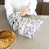 Bread Bag Set including Extra Large Beeswax Wrap and Bread Bag