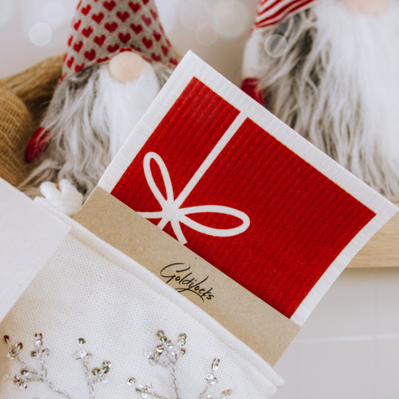 Swedish Dishcloth: Santa Set