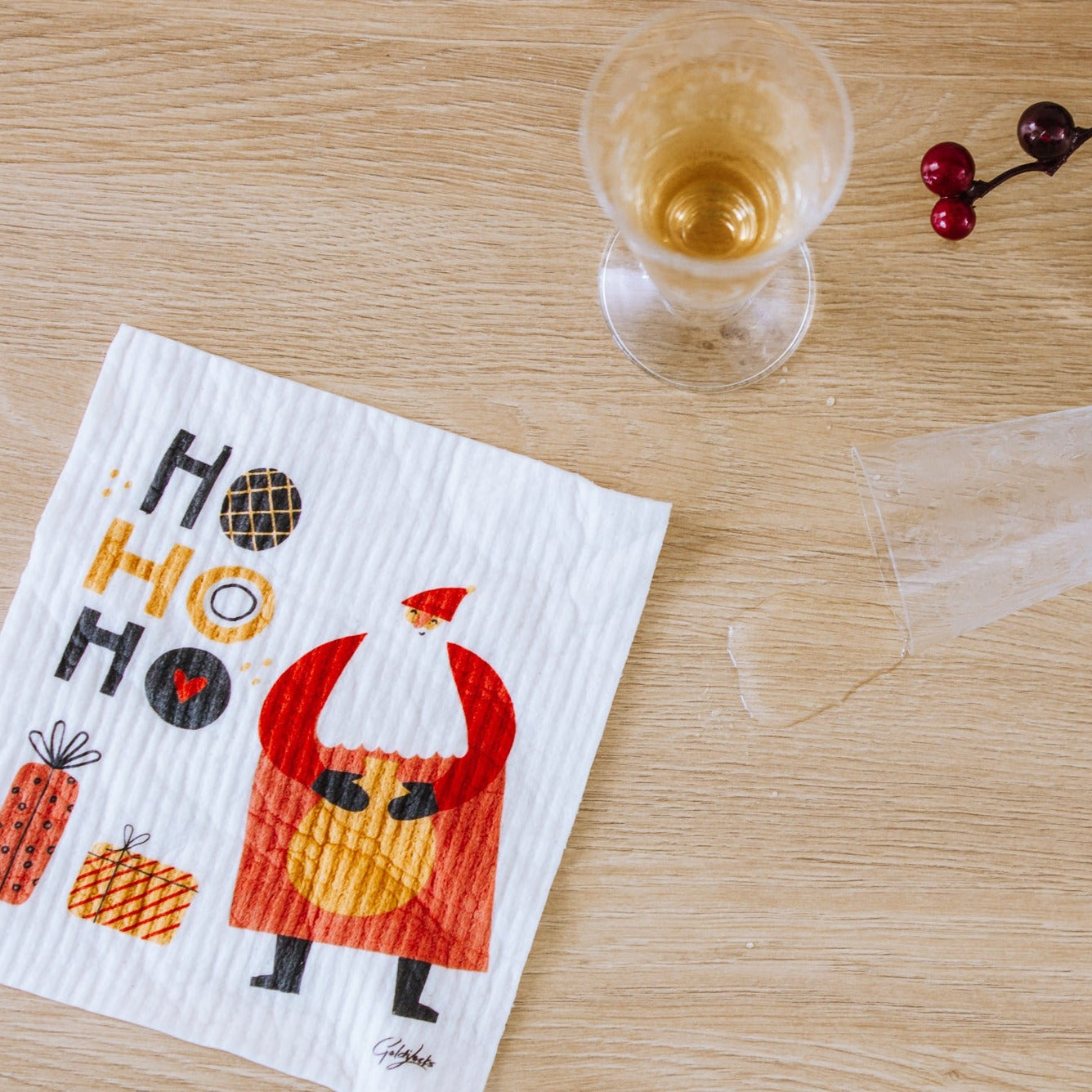 Swedish Dishcloth: Santa Set